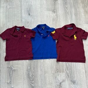 Polo by Ralph Lauren Kids Polo Shirts bundle 3 shirts
